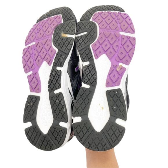 New Balance Running Course Black Purple Sneakers Sz 9.5 - Picture 7 of 9